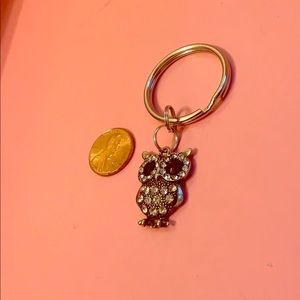 Homemade owl keychain